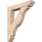 Ekena Millwork Funston Slat Smooth Bracket w/ Offset Brace, Douglas Fir, 7 1/2"W x 38"D x 44"H BKT0806X38X44FST06SDF - alternate 1